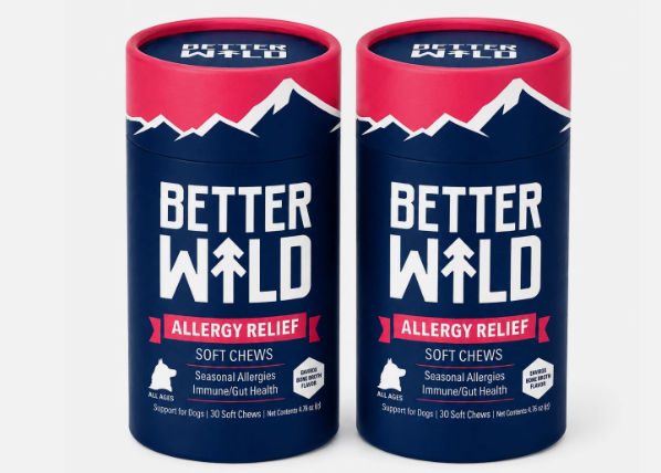 AMC BetterWild Natural Allergy Relief Chews Pack of 2