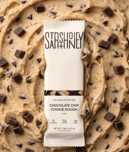AMC Stars + Honey Chocolate Chip Cookie Dough 15g Protein Bars 10 Pack