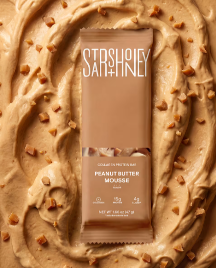 AMC Stars + Honey Peanut Butter Mousse 15g Protein Bars 10 Pack