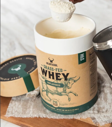 AMC Grass-Fed Whey Protein (Unflavored) 30 Servings