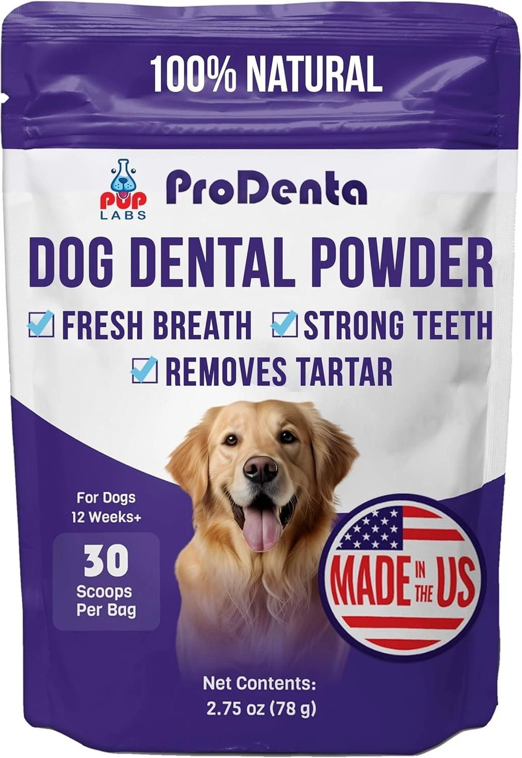 AMC Pup Labs ProDenta Dog Dental Powder 1 Pack