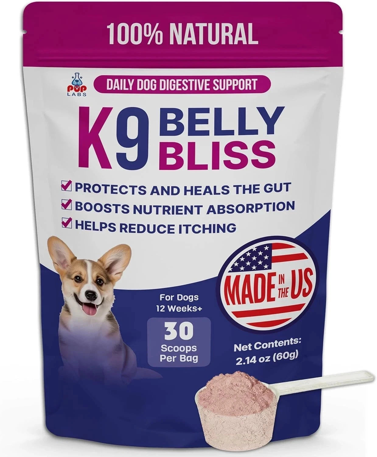 AMC K9 Belly Bliss Dog Digestive Support Pack of 1