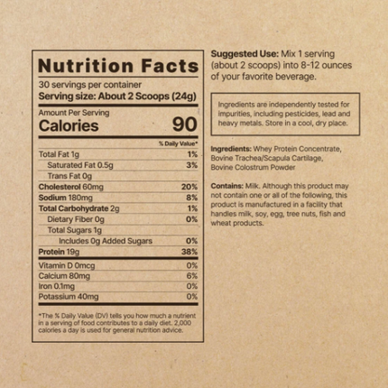 AMC Animal Based Protein Upgrade to the World’s Cleanest Protein Powder 30 Servings